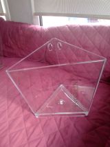 Lot de 3 seaux a champagne plexiglas