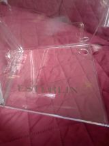 Lot de 3 seaux a champagne plexiglas