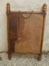 Miroir  "bambou"  vintage