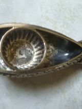 Décapsuleur canard  metal argenté, vintage 