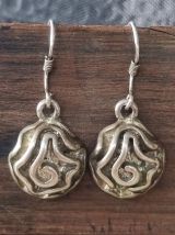 Pendants d'oreilles en argent