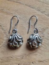 Pendants d'oreilles en argent