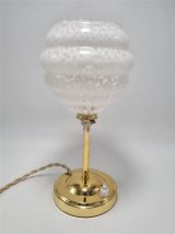 Lampe en verre de Clichy