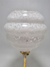 Lampe en verre de Clichy
