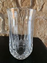 Lot de 3 verres taillés - Style Longchamp, Cristallerie d'Ar