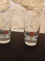 Lot de 2 verres à whisky Jameson vintage