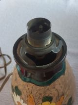 Pied de Lampe céramique J. Massier Vallauris 