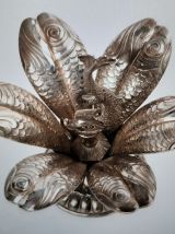 Cendrier pétales de fleurs  Cendrier décoratif en métal arge