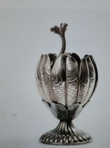 Cendrier pétales de fleurs  Cendrier décoratif en métal arge