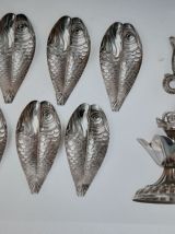 Cendrier pétales de fleurs  Cendrier décoratif en métal arge