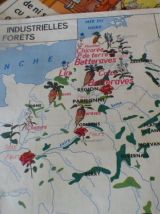 Carte pédagogique France- Europe occidentale