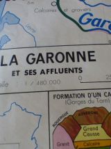 Carte pédagogique France- Europe occidentale