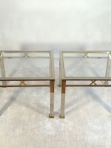 Magnifique paire de tables basses ORSENIGO ITALY 