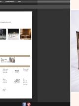 Magnifique paire de tables basses ORSENIGO ITALY 