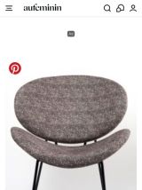 Belle Chaise collector Cristina Cordula pour Tati en bel éta