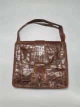 Sac à main en croco