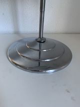 Miroir vintage 1940 triptyque barbier pied biseauté - 40 x 3