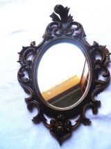 Miroir baroque, résine