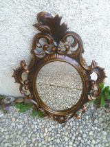 Miroir baroque, résine