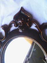 Miroir baroque, résine