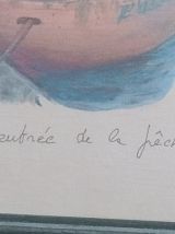 Lithographie de Paul Levine 