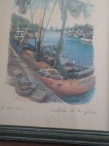 Lithographie de Paul Levine 