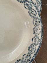 Assiettes creuses terre de fer Salins modele Provence.