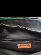 Sac à main porté épaule Missoni rétro vintage
