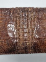 Pochette en crocodile