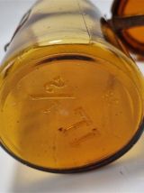 Bocal ambré café coop