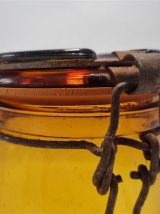 Bocal ambré café coop