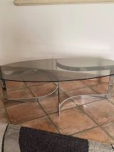 Table basse Paul Legeard. 1970. Space age. 120x60.