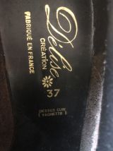 Chaussures neuves vintages (P 37) Délise création 1970