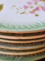 Assiettes à dessert Digoin &amp; Sarreguemines