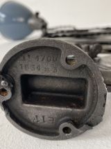 ANCIENNE LAMPE ACCORDEON INDUSTRIELLE « SIEMENS » 