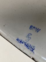 ANCIENNE LAMPE ACCORDEON INDUSTRIELLE « SIEMENS » 