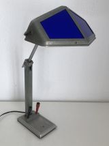 Grande lampe vintage 1920 Pirouett Art Déco bureau - 50 cm