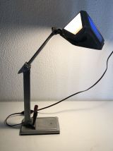 Grande lampe vintage 1920 Pirouett Art Déco bureau - 50 cm