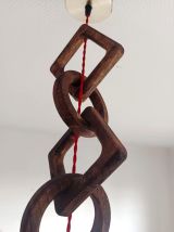 Suspension style scandinave teck 
