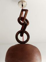 Suspension style scandinave teck 