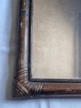 Miroir en bambou 52 x 70 cm
