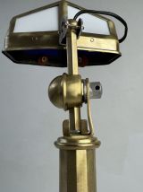 ANCIENNE LAMPE DE BUREAU « PIROUETT » VINTAGE ART-DECO