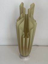 Lampe vintage 1970 de table Athéna Georgia Jacob vert amande