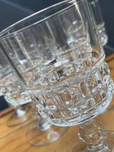 Set de 6 verres à vin blanc Luminarc Quadrille