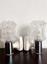 Paire d'appliques Targetti Sankey Italie 1970 