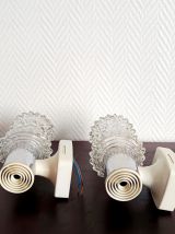 Paire d'appliques Targetti Sankey Italie 1970 