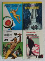 Lot 9 anciens Livres Bibliothèque Verte - Tendance déco