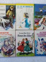 10 Anciens Livres Bibliothèque Verte / Rose - Tendance Déco