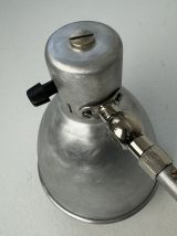 ANCIENNE GRANDE LAMPE APPLIQUE ACCORDEON INDUSTRIELLE