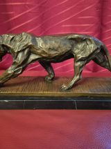 Oeuvre : Statue en bronze Bugatti